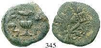ss 130,- PARTHIEN, KÖNIGREICH 347 Mithradates I., 171-138 v.chr. Drachme, unbest. Mzst. 3,98 g. Büste l.