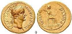 200,- Die Rückseite ist identisch mit der eines republikanischen Denars um 115 v. Chr. (Cr.287/1).