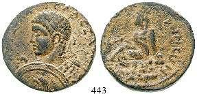 ss+ 110,- ZYPERN, KOINON VON ZYPERN 449 Antoninus Pius, 138-161 Bronze. 26,40 g. Drapierte Büste des Antoninus Pius r.