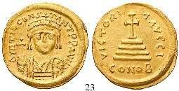 Gold. Sear 345. f.st 625,- 20 Solidus 567-578, Constantinopel. 4,45 g.