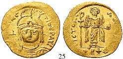 vz 700,- 30 Solidus 659-661, Constantinopel. 4,36 g. Gekrönte Büsten von Constans II. und Constantin IV.