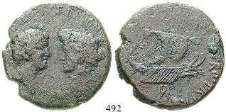 vz 420,- Die Legio XI Claudia wurde von Octavian für die Feldzüge gegen Sextus Pompeius ausgehoben.
