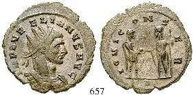 RIC 381; MIR 353a. ss-vz 140,- 650 AE-Antoninian 3.-4. Jh. 2,32 g.