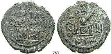 ss 100,- 779 1/2 Siliqua 537-552, Karthago. 1,03 g. Drapierte und gepanzerte Büste r.
