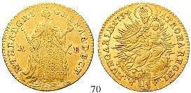 AB 1806) 61 Wilhelm I., 1816-1864 Dukat 1841. 3,49 g. Ohne Signatur. Gold. Friedb.3611; Schl.922; AKS 60; J.