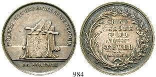vz-st 150,- 988 Costache, Veniamin - Metropolit von Moldavien, 1768-1846 Versilberte Bronzemedaille 1904.