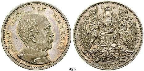 vz 25,- 989 Hindenburg, Paul von - Deutscher Generalfeldmarschall, 1847-1934 Silbermedaille 1914. (v.
