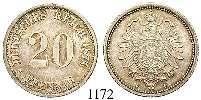 1172 20 Pfennig 1875, F. J.5. kl. Rdf.