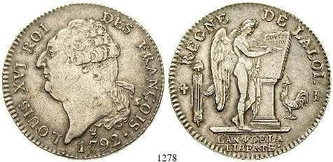 500,- 1282 III. Republik, 1871-1940 5 Francs 1871, A. 24,88 g. Typ Herkules.