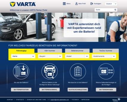 Das neue VARTA Partner Portal Vorteile Das VARTA Partner Portal