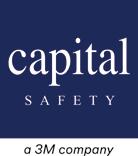 GLOBALER MARKTFÜHRER FÜR ABSTURZSICHERUNG Capital Safety ist ein weltweiter Führer auf dem Gebiet von Absturzsicherungsausrüstung, -systemen und Anschlagmöglichkeiten.