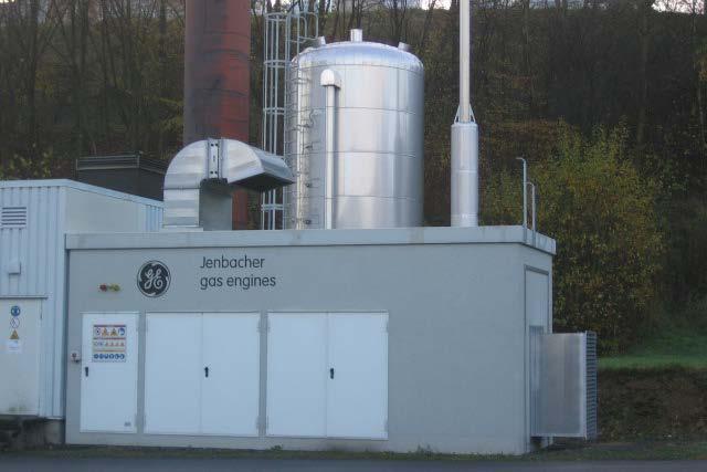 Eigenstromerzeugung und Wärmenutzung BHKW Blockheizkraftwerk bei WaldrichSiegen Gekoppelte