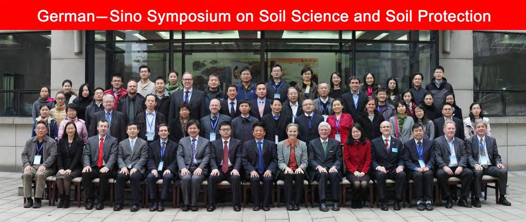 Fig. 4: Group photo during Workshop opening on November 18, 2015 (photo: CAAS). Soil Protection Policy and Strategies Session The opening address, planned to be delivered Prof. Dr.