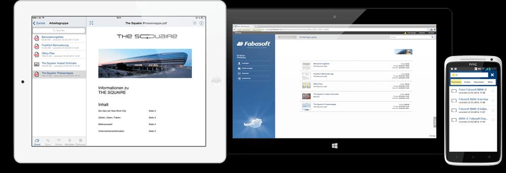 2.5.2 Nutzung über Webbrowser Clients Nutzung mit Microsoft Windows Clients Auf Endgeräten mit dem Betriebssystem Microsoft Windows unterstützt Fabasoft Folio Cloud den Zugang über die Webbrowser