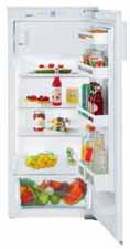 Dekorfähige Kühlschränke SMS-Norm 0/6 0/6 7/6 6/6 EKPc 554 Premium EKc 54 Comfort EKc 74 Comfort EKc 44 Comfort Energieeffizienzklasse (Energieverbrauch Jahr / 4 h) - /