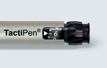 TactiPen ein Pen für mich. Der wieder verwendbare TactiPen ist der ideale Begleiter durch den Alltag mit Insulin. Denn er kommt Ihren persönlichen Anforderungen in vielfacher Hinsicht entgegen.