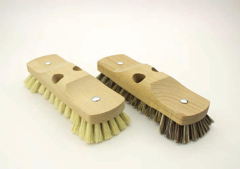 SCRUBBER (Schrubber) untreated beechwood with agave- or union fibres Buche