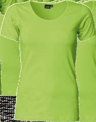 Arm oder Kurzärmeliges T-Shirt in angenehmer Baumwollqualität mit Stretch für besten Komfort