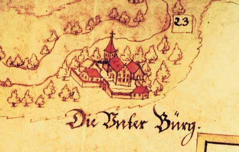 Nach mehreren Zwischenbesitzern kaufte 1491 die Nürnberger Patrizierfamilie Derrer die Unterbürg. Im gleichen Jahr wurden die Derrer vom Kaiser mit der Burg belehnt.