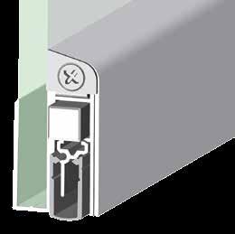 Einleitung Dichtungen für Glasschiebetüren Produktfamilie SLIDE GS geeignet für DIN-L und DIN-R Türen für Schall-, Rauch und