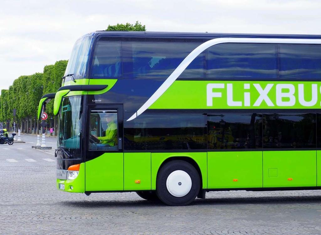 FlixBus Kennzahlen 1.000 Busse >1.000 Ziele 120.