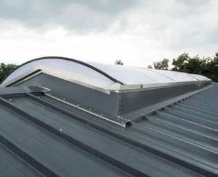 An unseren Dachkonstruktionen können ohne weitere Maßnahmen die übl