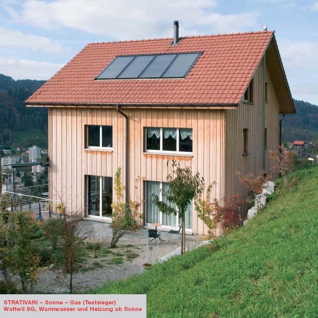 Solaranlagen für Warmwasser - 5 m2 Kollektoren - Solarboiler 500 Liter - Mehrkosten Solar inkl.