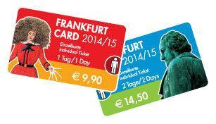 Frankfurt Card Entdecken Sie die spannende Stadt Frankfurt mit der Frankfurt Card! Profitieren Sie von freien Fahrten und vielen Ermäßigungen.