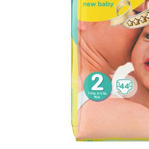Pampers Premium Protection TM - für jede Entwicklungsphase Ihres Babys Pampers