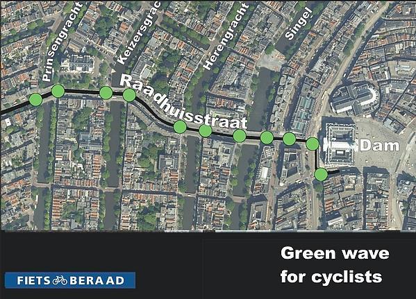 Städte wie Amsterdam und Kopenhagen haben Grüne Wellen für