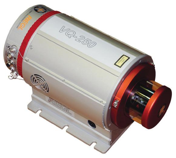 Tab. 1: Spezifikationen RIEGL VQ-250 Laserscanner RIEGL VQ-250 Laserscanner Effektive Messrate Max. Messreichweite Max.