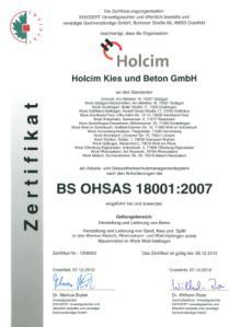 Zertifizierungen ISO 9001 - ISO 14001 - OHSAS 18001- SMS DIN EN ISO 9001 - Qualitätsmanagementsystem DIN EN