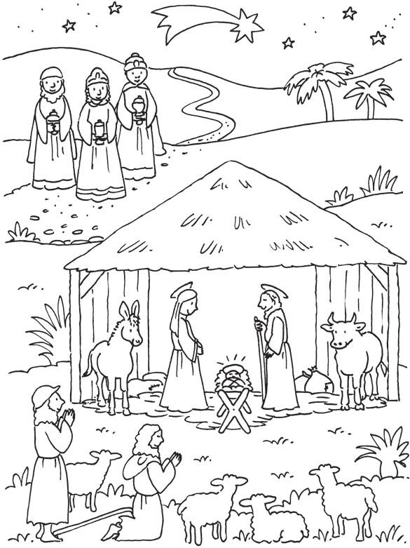 Jesus wird geboren/station 6 Seite 8 1.