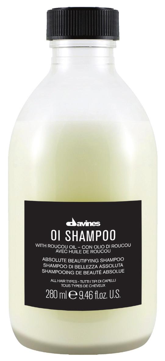 OI SHAMPOO Mildes und cremiges Shampoo verleiht dem Haar außergewöhnliche Geschmeidigkeit, Glanz und Volumen. Es ist die ideale Anwendung vor OI CONDITIONER, OI ALL IN ONE MILK und OI OIL.