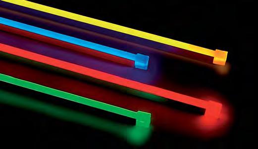 Die homogene Lichtverteilung der Oberflächen und die brillanten n machen den Flex-Neon zum echten Blickfang.
