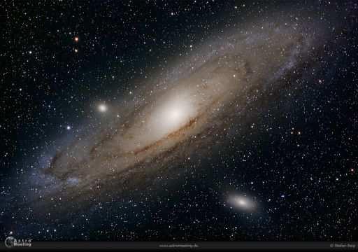 Außergalaktische Sternsysteme Der Andromedanebel - unsere Nachbargalaxie.