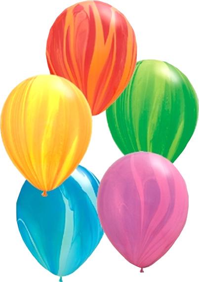 Gas-Ballon,glasklar, 11" mit