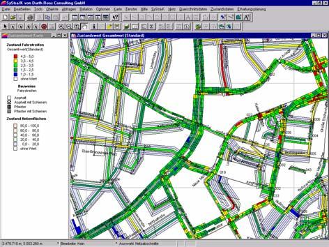 und Bauvorhaben Pavement Management Arbeitsweise System eines (PMS): kommunalen PMS