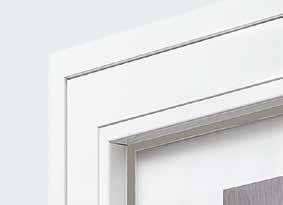 Die Innenansicht harmoniert ideal mit Ihren Wohnraum-Innentüren und