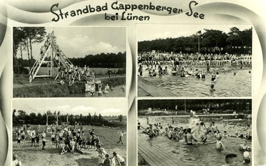 Gymnasium Altlünen, um 1971 Cappenberger See, 1933 (Foto Heta) Wie für Lünen ist für Altlünen ein rascher Bevölkerungsanstieg in den folgenden Jahr zehnten zu verzeichnen.