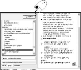 Gewähltes Thema Der Hilfetext erscheint im rechten Bereich der Windows-Hilfe. Der Hilfetext beinhaltet in diesem Fall eine Schritt-für-Schritt-Anleitung.