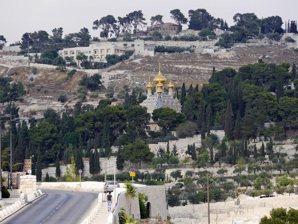 Blick von der City of David,
