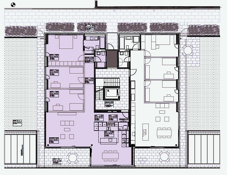 Grundrissplan Wohnung Master-Bedroom 20.5 m² En-Suite-Bad 6 m² Gäste-WC 3.