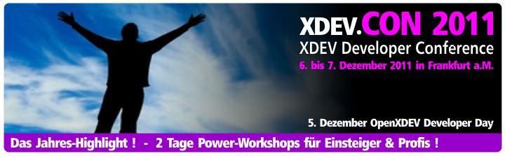 DOAG Konferenz 2011 Perfekt um XDEV 3 ausführlich kennen zu