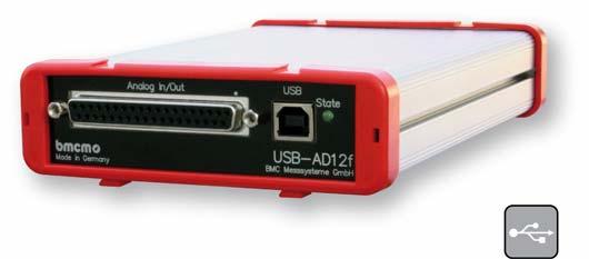 USB-Messsystem Messen. Steuern. Regeln. Supergünstig. Signale erfassen und ausgeben mit dem USB-AD12f.