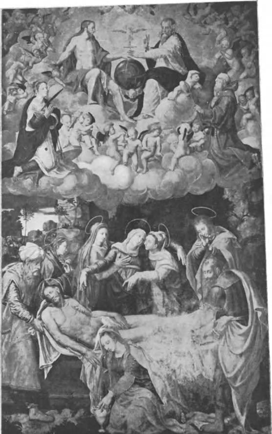 S.80 Abb 9 Simon \Vobrck - Grablegung Christi mit der H. Dreifaltigkeit, St.