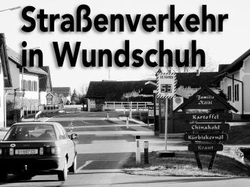 Die Gemeinde Wundschuh kaufte im Herbst 2004 ein Geschwindigkeitsmessgerät, das allwöchentlich auf einem neuen Standort aufgestellt wird.