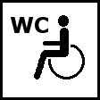 Zeichenerklärung Rollstuhlgerecht Zugang stufenlos oder eine Rampe vorhanden (max.