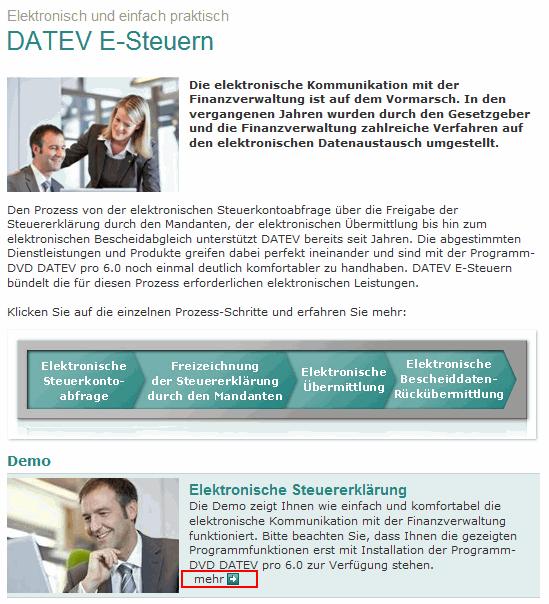 sowie im Internet: g www.datev.