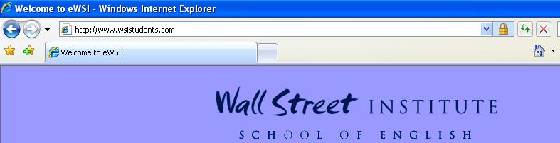 Erste Schritte mit English Anytime Folgen Sie diesen einfachen Schritten, um das Wall Street Institute Lernportal zu betreten.